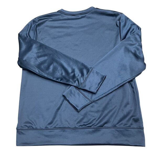 Seattle Seahawks NFL Combine Authentic Training Crew Sweatshirt Navy Green Large - Picture 2 of 8